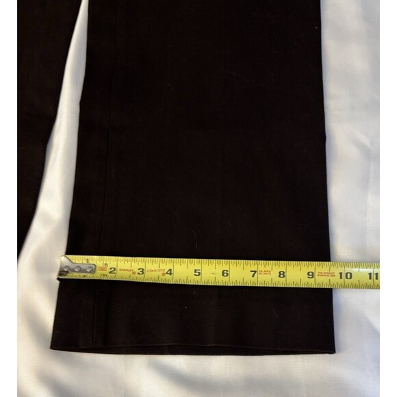 LAUREN RALPH LAUREN Adelle Pants Women 14 Brown Straight Leg Chino Office Work - Picture 11 of 12
